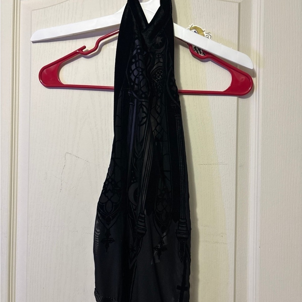 Black Halter Dress